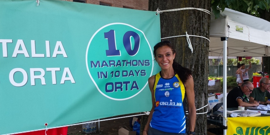 Daniela De Stefano, campionessa italiana della 100 chilometri